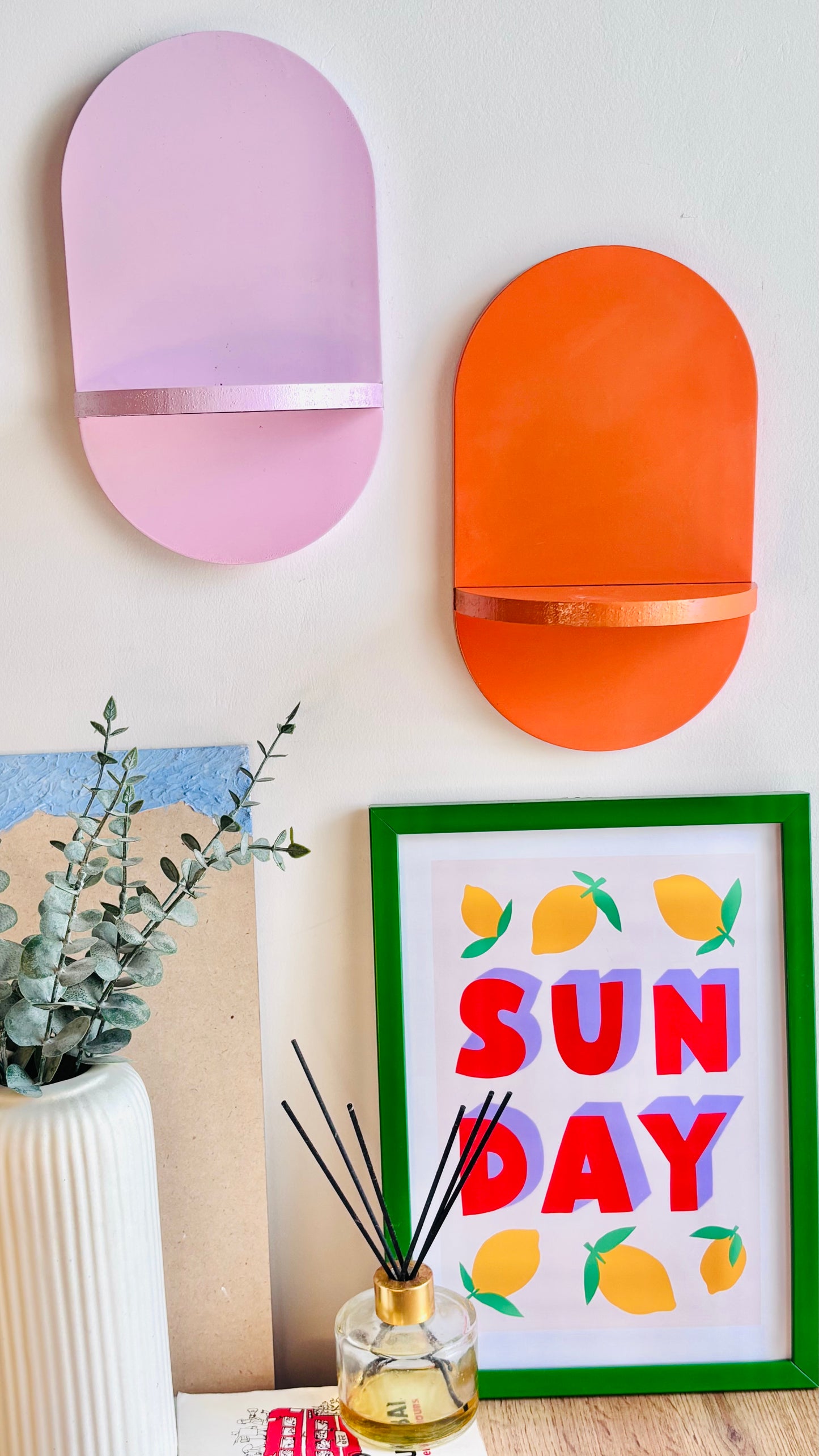 Pop Vibe Wall Shelf (Set of 2)