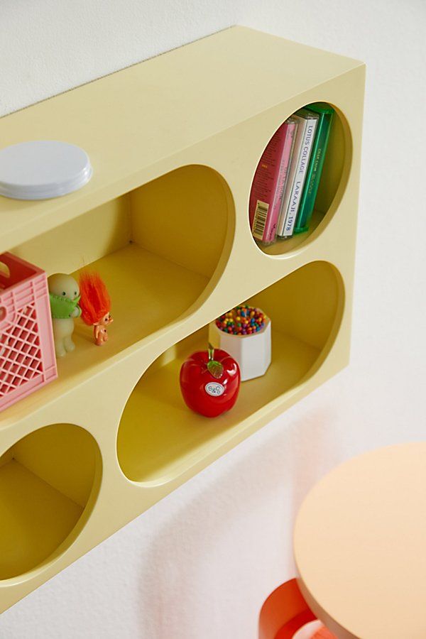 Modern Geometric Wall Shelf