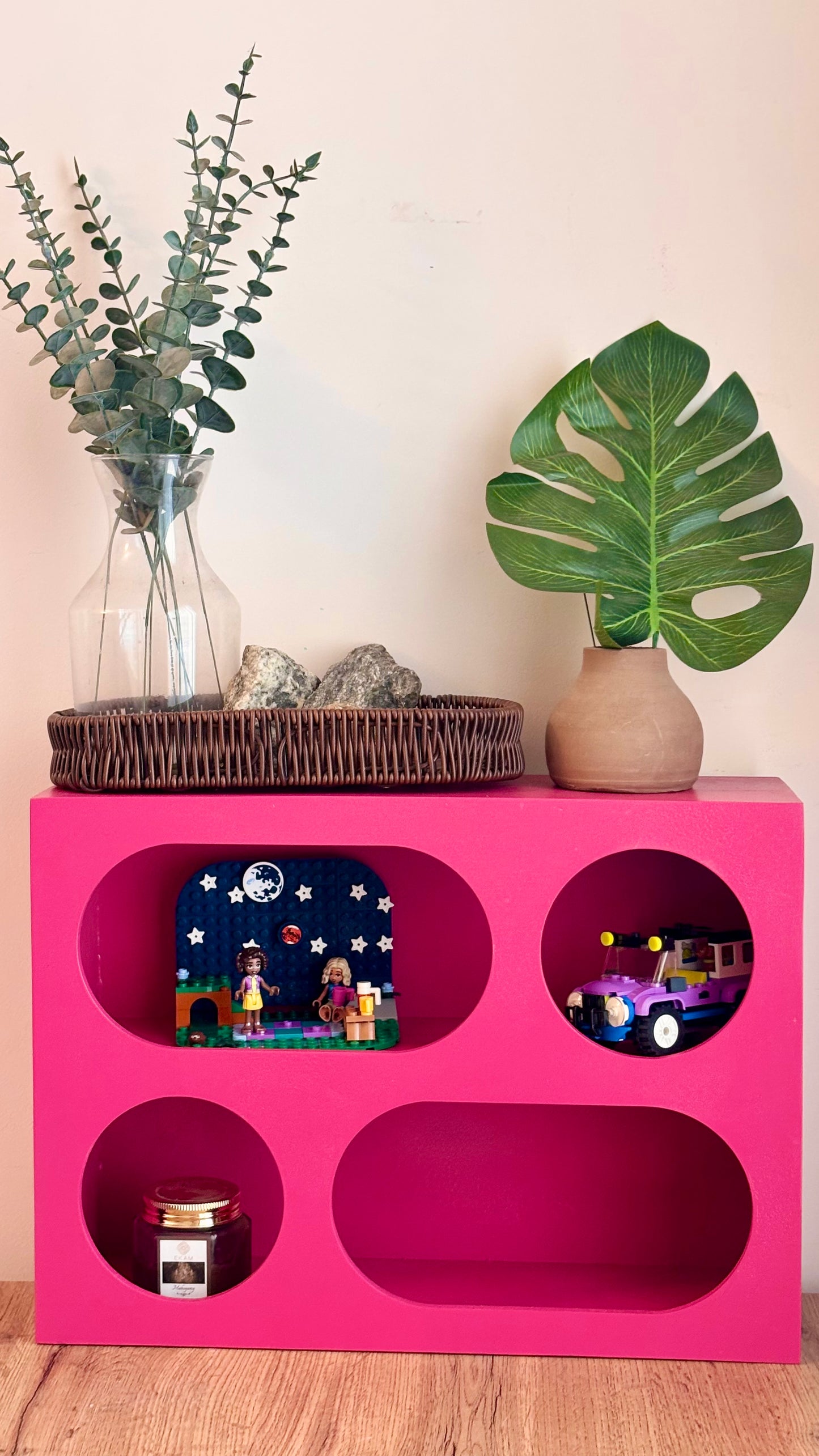 Modern Geometric Wall Shelf