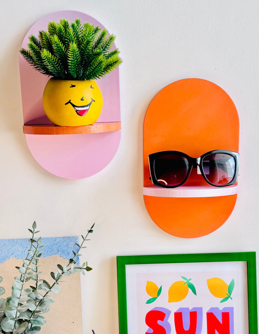Pop Vibe Wall Shelf (Set of 2)