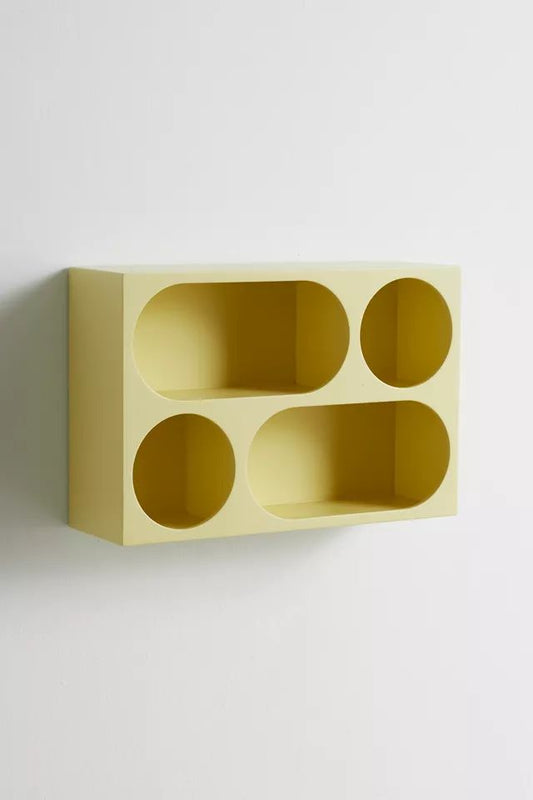 Modern Geometric Wall Shelf
