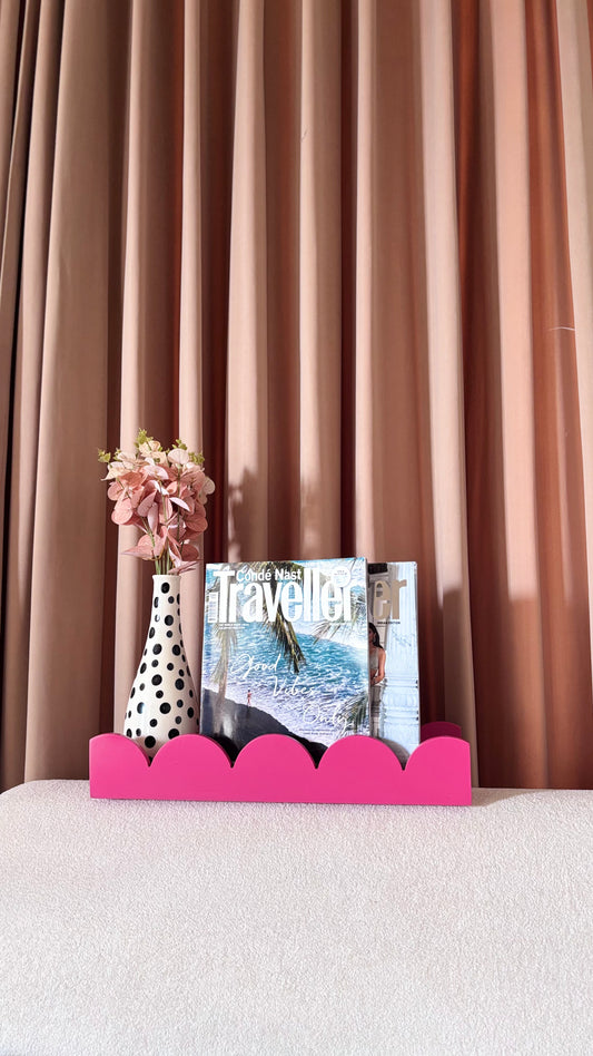 Scalloped Wall Shelf