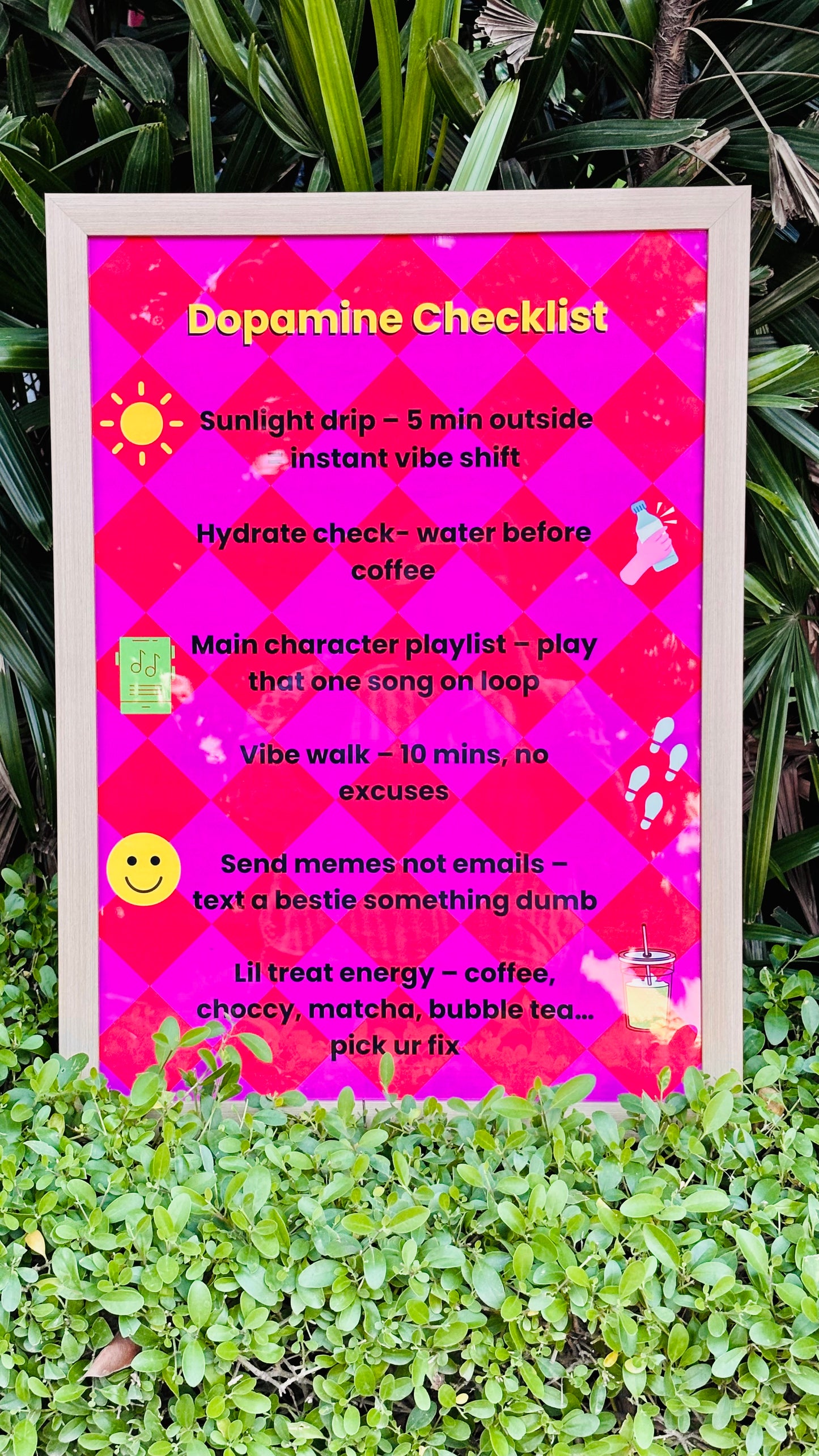 Dopamine Cheklist