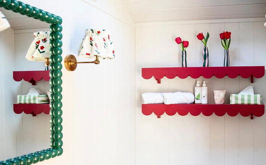 Scalloped Wall Shelf