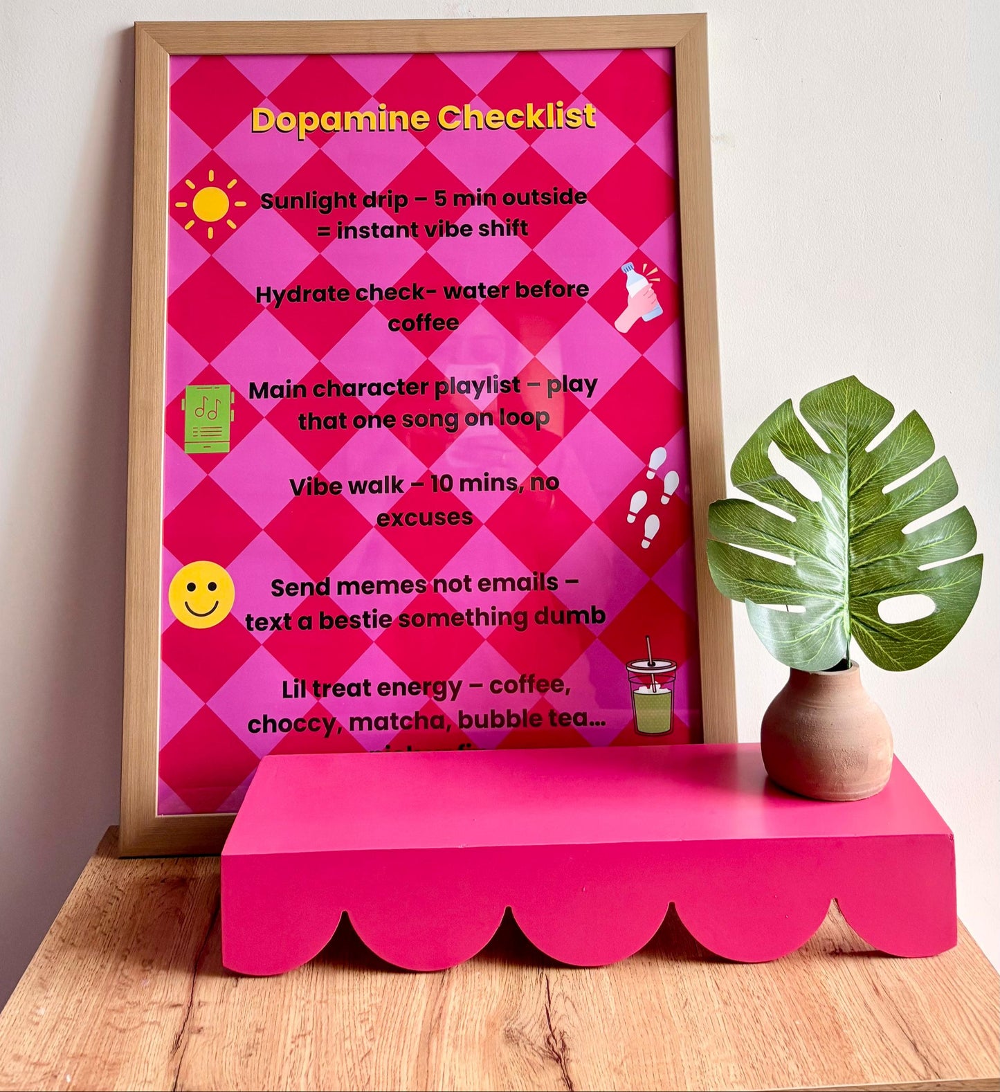 Scalloped Wall Shelf